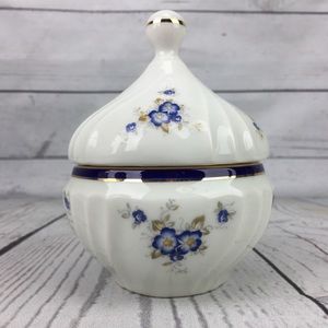 Perugina Aurora Jar Trinket Box Porcelain Florence